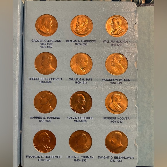 Vintage United States Medals of the Presidents Album - Picture 4 of 5